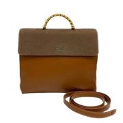 Loewe Pre-owned Pre-owned Tyg handvskor Brown, Dam