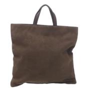 Loewe Pre-owned Pre-owned Tyg handvskor Brown, Dam