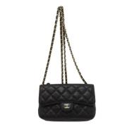 Chanel Vintage Pre-owned Laeder axelremsvskor Black, Dam