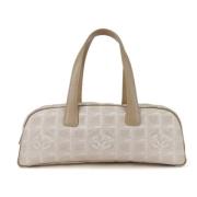 Chanel Vintage Pre-owned Laeder handvskor Beige, Dam