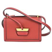 Loewe Pre-owned Pre-owned Tyg axelremsvskor Red, Dam