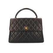 Chanel Vintage Pre-owned Laeder handvskor Black, Dam