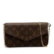 Louis Vuitton Vintage Pre-owned Canvas louis-vuitton-vskor Brown, Dam