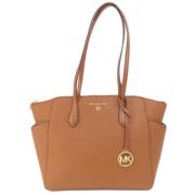 Michael Kors Pre-owned Pre-owned Tyg totevskor Brown, Dam