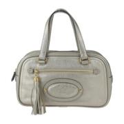 Loewe Pre-owned Pre-owned Tyg handvskor White, Dam