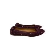 Isabel Marant Pre-owned Pre-owned Mocka lgskor Purple, Dam