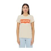 Levi's T-shirt Beige, Dam