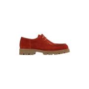 Tommy Hilfiger Läder Moccasin Skor Fm0Fm04140 Red, Herr