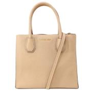 Michael Kors Pre-owned Pre-owned Tyg totevskor Beige, Dam