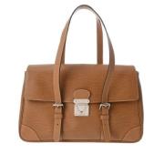 Louis Vuitton Vintage Pre-owned Laeder handvskor Beige, Dam