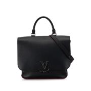 Louis Vuitton Vintage Pre-owned Tyg louis-vuitton-vskor Black, Dam