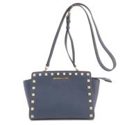 Michael Kors Pre-owned Pre-owned Tyg axelremsvskor Blue, Dam