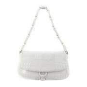 Bally Pre-owned Pre-owned Tyg axelremsvskor White, Dam