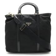 Prada Vintage Pre-owned Laeder prada-vskor Black, Dam