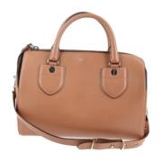 Bally Pre-owned Pre-owned Tyg axelremsvskor Brown, Dam