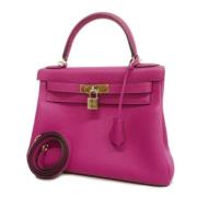 Hermès Vintage Pre-owned Tyg handvskor Purple, Dam