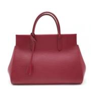 Louis Vuitton Vintage Pre-owned Tyg louis-vuitton-vskor Red, Dam