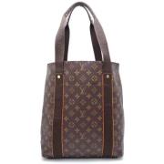 Louis Vuitton Vintage Pre-owned Tyg louis-vuitton-vskor Brown, Dam