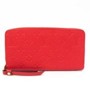 Louis Vuitton Vintage Pre-owned Tyg plnbcker Red, Dam