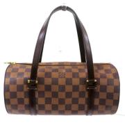 Louis Vuitton Vintage Pre-owned Tyg louis-vuitton-vskor Brown, Dam