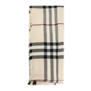 Burberry Stenjätte Kolla Jacquard Halsduk Beige, Herr