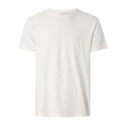 Calvin Klein Bomull Linne Herr T-Shirt White, Herr