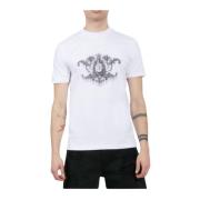 John Richmond Herr Ängel T-shirt White, Herr