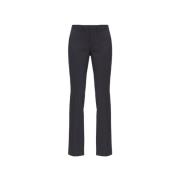 PINKO Elegant Wool Blend Trousers Black, Dam