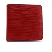 Louis Vuitton Vintage Pre-owned Tyg plnbcker Red, Dam