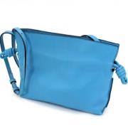 Loewe Pre-owned Pre-owned Tyg axelremsvskor Blue, Dam