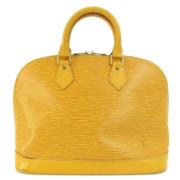 Louis Vuitton Vintage Pre-owned Tyg louis-vuitton-vskor Yellow, Dam