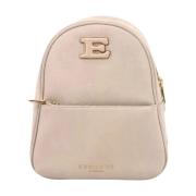 Ermanno Scervino EBA Soft Ryggsäck för Kvinnor Beige, Dam