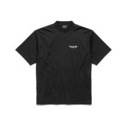 Balenciaga Vintage Beverly Hills Crewneck T-Shirt Black, Herr