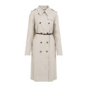 Givenchy Äggskal Trench Coat Beige, Dam