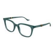 Gucci Vintage Running Web Metallinsats Solglasögon Green, Unisex