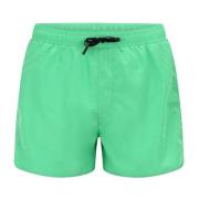 Karl Lagerfeld Tape Short Boardshorts Herr Badkläder Green, Herr