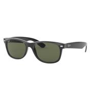 Ray-Ban Nya Wayfarer Solglasögon Svart Grön Black, Unisex