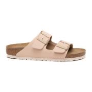 Birkenstock Dubbelrem Sandaler Beige, Dam