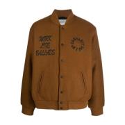 Carhartt Wip Varsity Bomber Jackor Brown, Herr