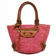 Balenciaga Vintage Pre-owned Tyg handvskor Pink, Dam