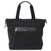 Yves Saint Laurent Vintage Pre-owned Canvas totevskor Black, Herr