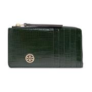 Tory Burch Läderkorthållare Green, Dam