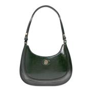 Tory Burch Robinson Axelväska Green, Dam