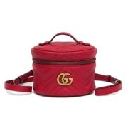 Gucci Vintage Pre-owned Laeder gucci-vskor Red, Dam