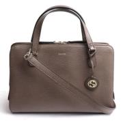 Gucci Vintage Pre-owned Tyg gucci-vskor Brown, Dam