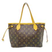 Louis Vuitton Vintage Pre-owned Canvas axelremsvskor Brown, Dam