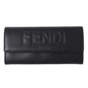 Fendi Vintage Pre-owned Laeder plnbcker Black, Unisex