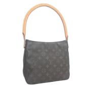 Louis Vuitton Vintage Pre-owned Tyg louis-vuitton-vskor Brown, Dam