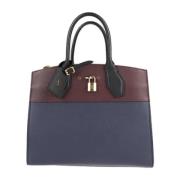 Louis Vuitton Vintage Pre-owned Tyg louis-vuitton-vskor Blue, Dam