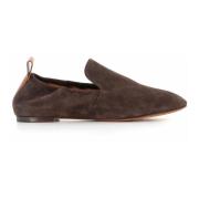 Lanvin Mörkbruna Mocka Sandaler Brown, Dam